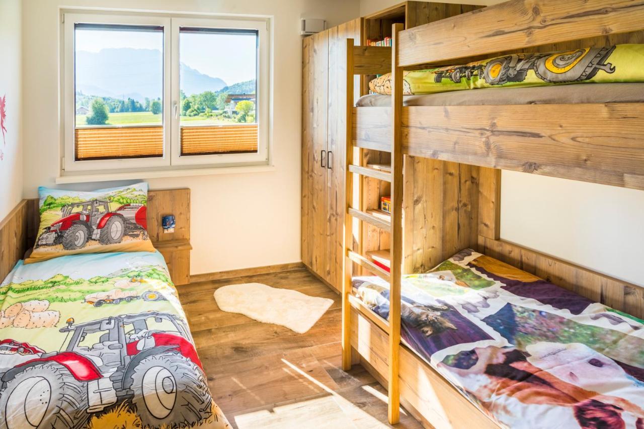 Apartment Motzenhof - Stadtnaehe Salzburg - Modernes Bauernhoferlebnis Inklusive Adnet Εξωτερικό φωτογραφία
